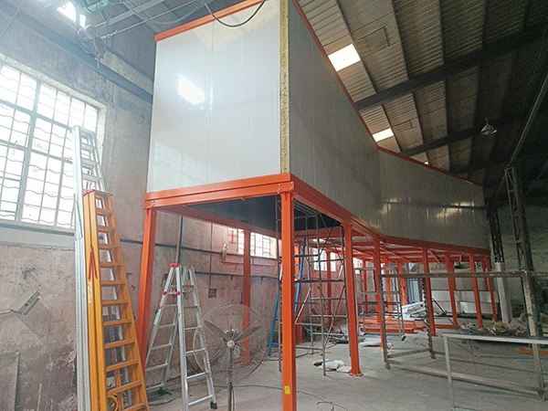 powder coating line powder coating line