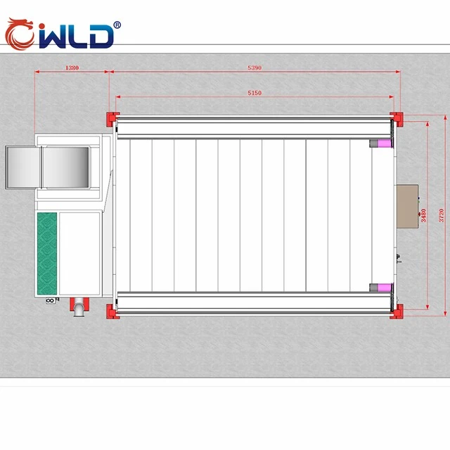 Customized Spray Booth With Rolling Door And Frequency Converter best