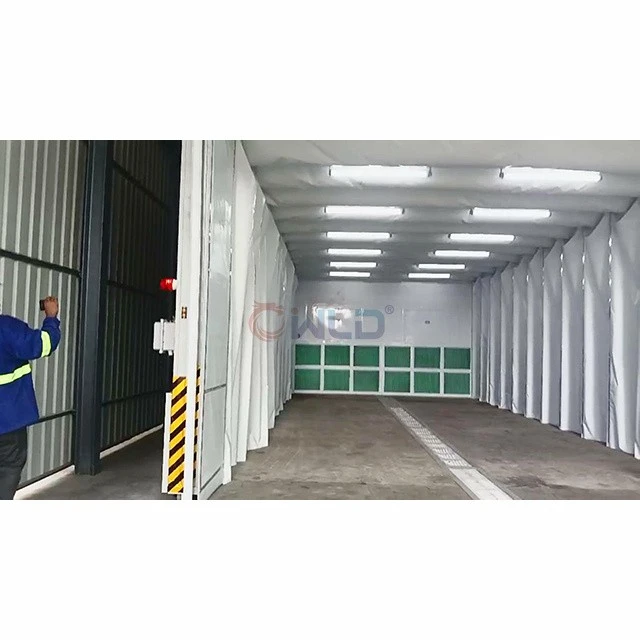 Retractable Spray Booth For Sale factory